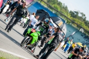 Saisonfinale der Superbike IDM in Hockenheim am Sonntag, 27. September 2015