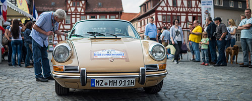 Oldtimer-Rallye Nibelungenfahrt 2014: Porsche 911, Baujahr 1968