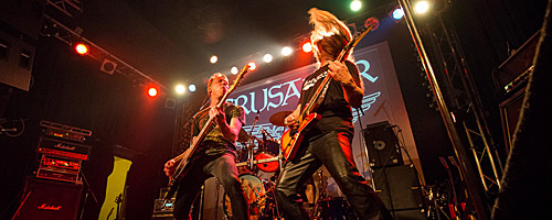 Crusader bei New Wave of British Heavy Metal in Weiher 2015
